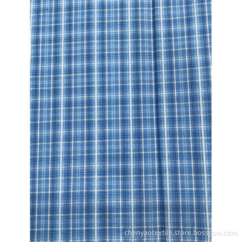 T/C (40%Cotton 60%Polyester) Woven Yarn-dyed Plaid Fabric